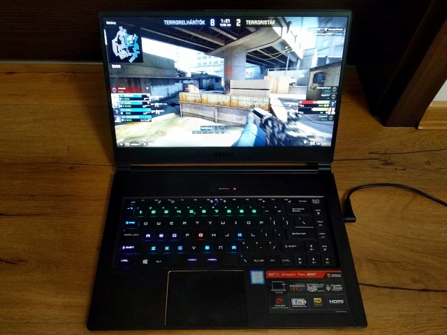 MSI GS65 Stealth Thin 8RF gaming notebook